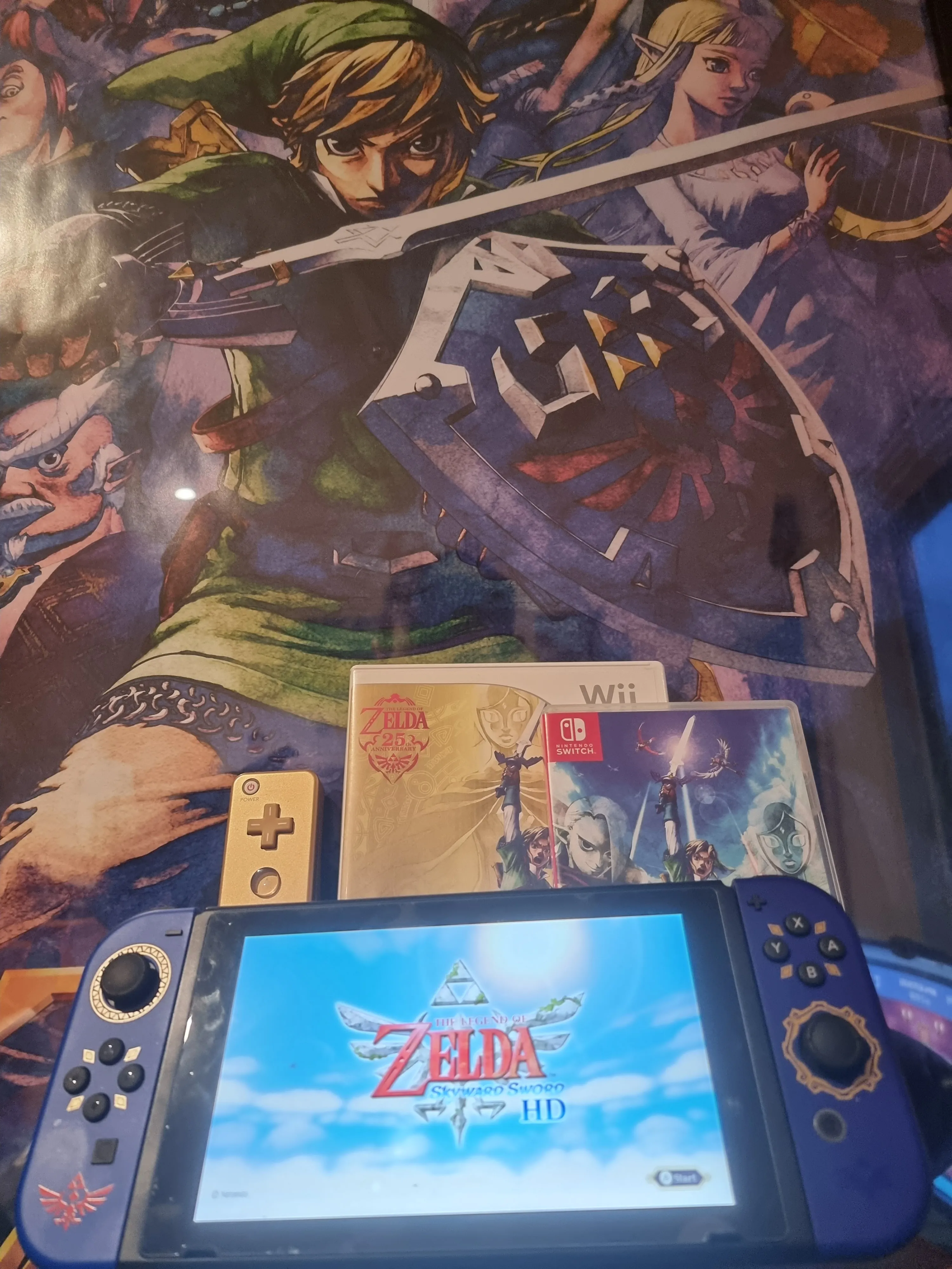 Skyward Sword Boxes and Merchandise